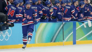 Red Wings' stars showcase talent, drive, leadership to Olympics-watching world