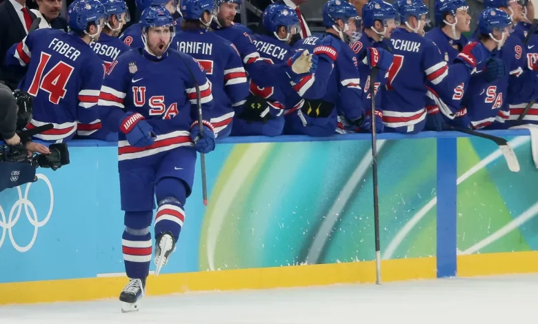 Red Wings' stars showcase talent, drive, leadership to Olympics-watching world