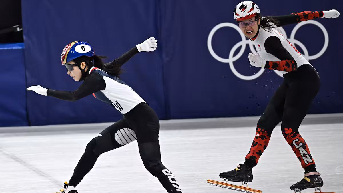 Relais 3000 mètres en patinage de vitesse courte piste : Courtney Sarault sauve les meubles