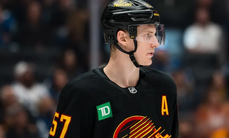 Report: Canucks To Sit Tyler Myers Against Winnipeg For Trade Reasons