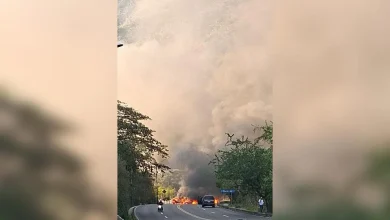 Reportan incidencias viales y vehículos incendiados en Puerto Vallarta