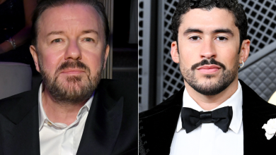 Ricky Gervais Reminds Celebrities Not to Make Political Speeches After Grammys Sees Bad Bunny, Billie Eilish Slam ICE: ‘They’re Still Not Listening’