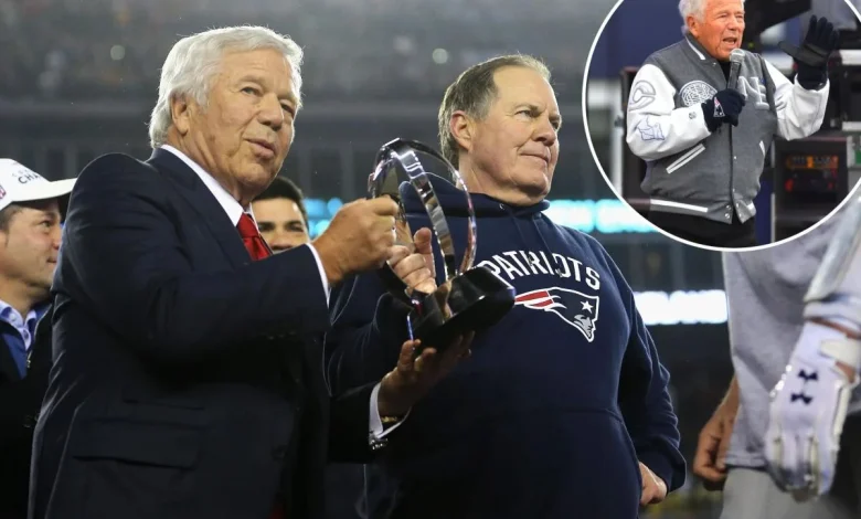 Robert Kraft denied spot in Hall of Fame after Bill Belichick snub