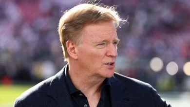 Roger Goodell’s Super Bowl box jam packed with media executives