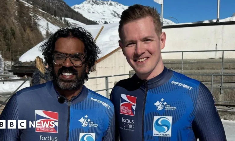 Romesh Ranganathan backs ex-pupil at Winter Olympics