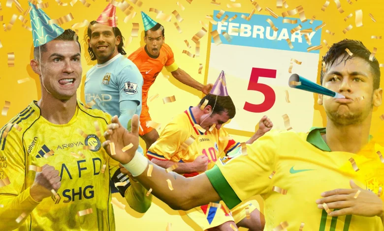 Ronaldo, Neymar, Tevez and Hagi share a birthday - are they the greatest team?