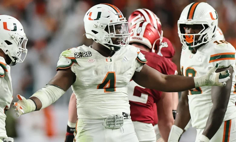 Rueben Bain Jr.'s arms sound the alarms