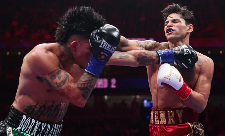 Ryan Garcia wrests Mario Barrios' WBC title in one-sided win