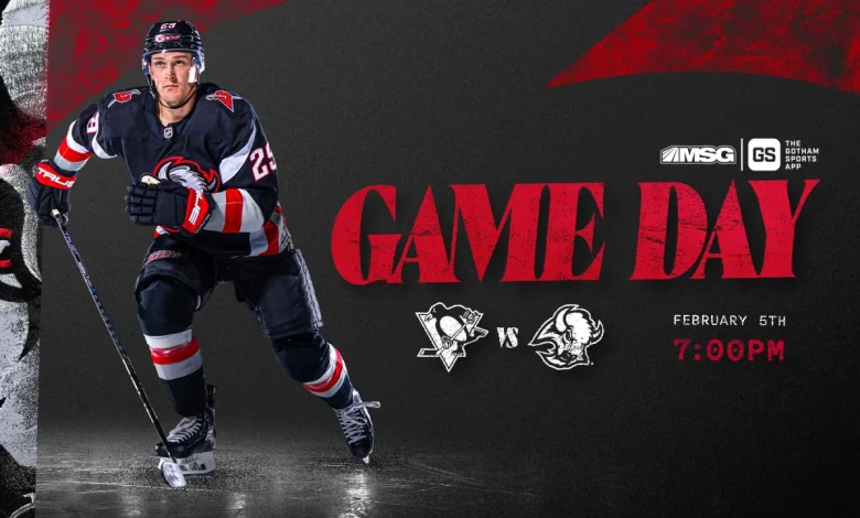 Sabres vs. Penguins | How to watch, lineup notes, and storylines