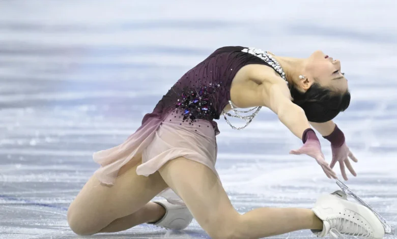 Sakamoto eyes figure skating gold in Olympic farewell