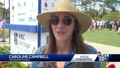 Sam Burns’ wife Caroline Campbell: Pictures, bio