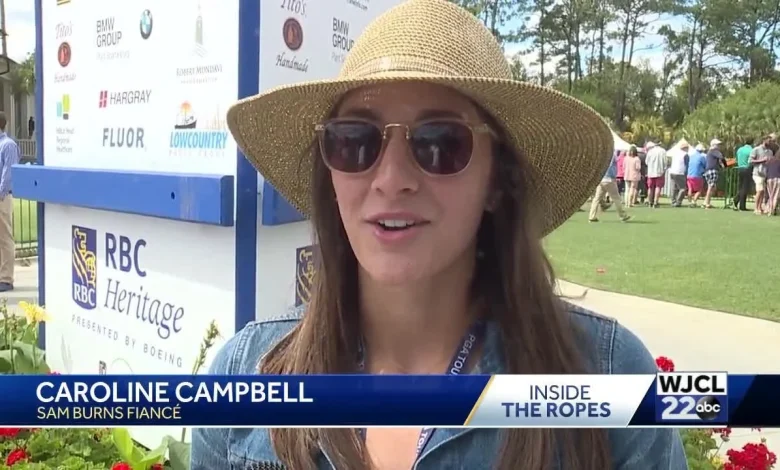 Sam Burns’ wife Caroline Campbell: Pictures, bio