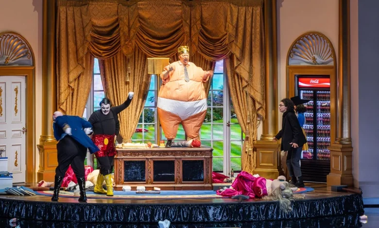 Satirical opera lampoons Trump as its metaphor increasingly mirrors reality