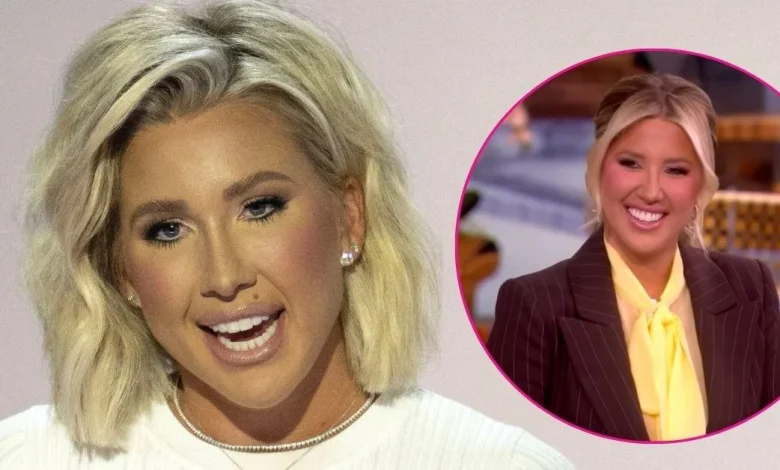 Savannah Chrisley Faces Backlash As Guest Host On 'The View'