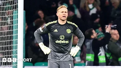Schmeichel in spotlight after night of gloom for Celtic