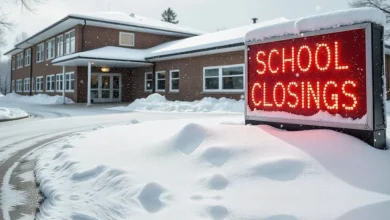 School closings & delays for Monday, February 23, 2026