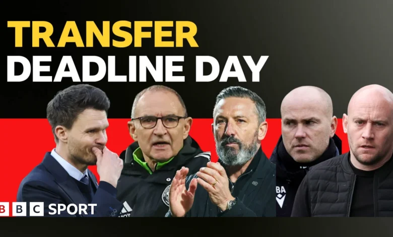 Scottish transfer deadline day - live updates