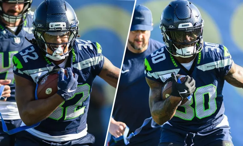 Seahawks Elevate Running Backs Cam Akers & Velus Jones Jr. For Super Bowl LX