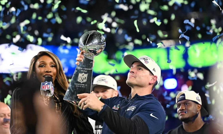 Seahawks Super Bowl LX Lombardi Trophy Presentation