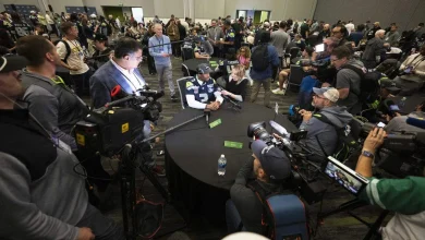 Seahawks Super Bowl practice: Sam Darnold limited again