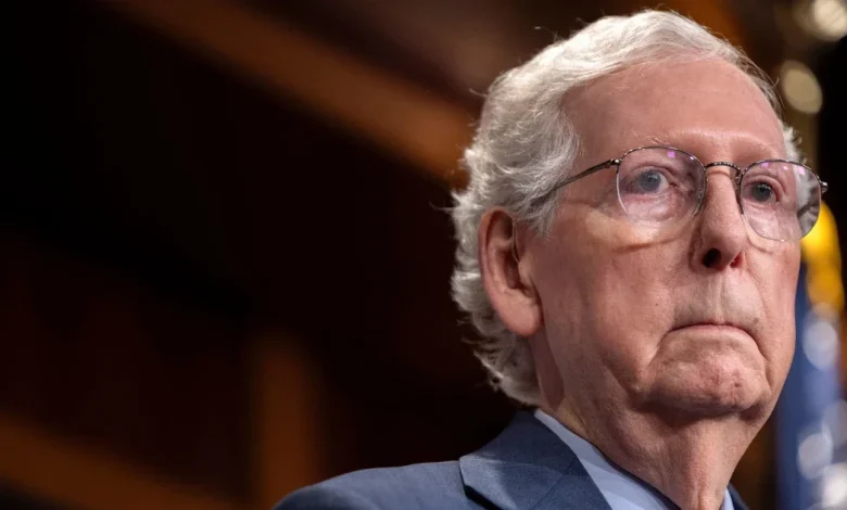 Sen. Mitch McConnell discharged from hospital after experiencing 'flu-like symptoms'