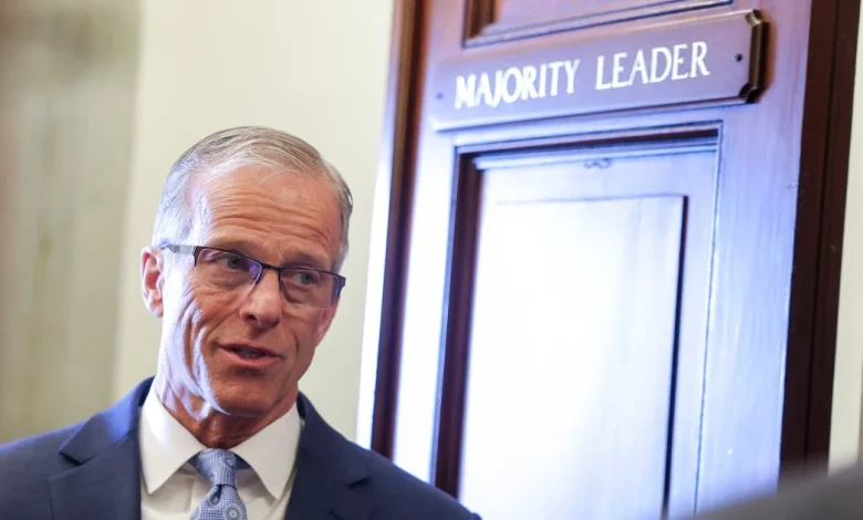 Senate GOP Leader John Thune says he disagrees with Trump that Congress should 'nationalize' elections