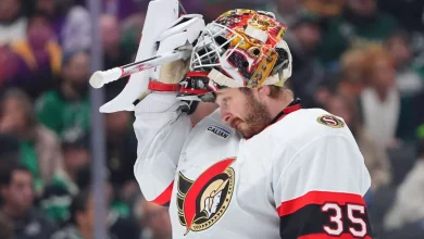Senators goaltender Linus Ullmark to start against Devils