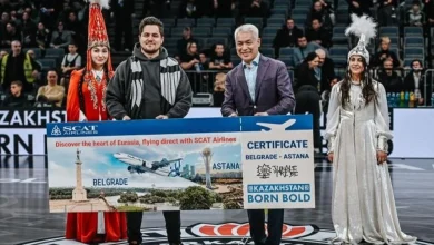Serbian basketball fan wins dream trip to Kazakhstan