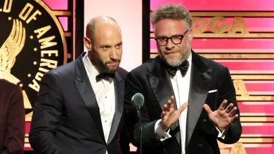 Seth Rogen, Evan Goldberg Thank Catherine O'Hara While Accepting DGA Award
