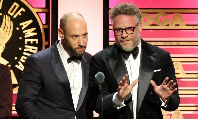 Seth Rogen, Evan Goldberg Thank Catherine O'Hara While Accepting DGA Award