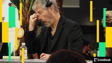 Shares of Michael Saylor's Strategy (MSTR) slide toward eighth straight monthly decline