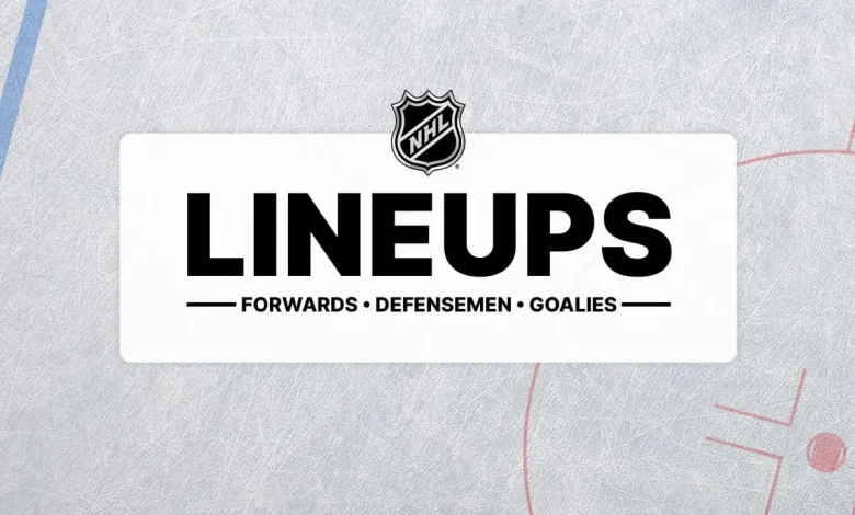 Sharks at Flames projected lineups