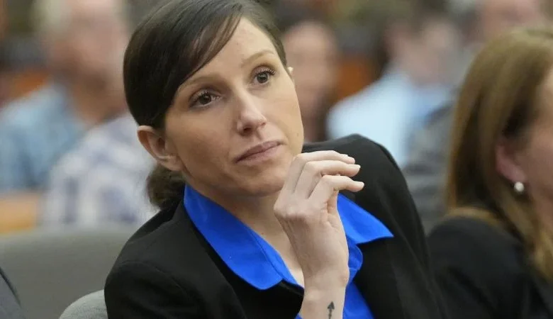 She wrote a children’s book to help her sons grieve the death of their father. Now she’ll stand trial for his murder