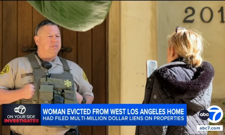 Sheriff's deputies evict Rita Ortiz, Beverly Hills businesswoman accused of wrongfully placing multimillion-dollar liens on homes
