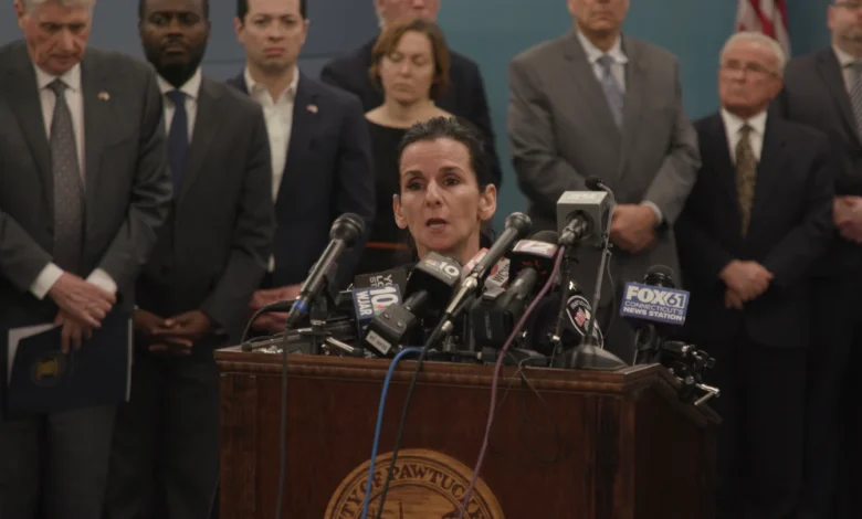 Shooter killed ex-wife and son at Pawtucket ice rink, police say