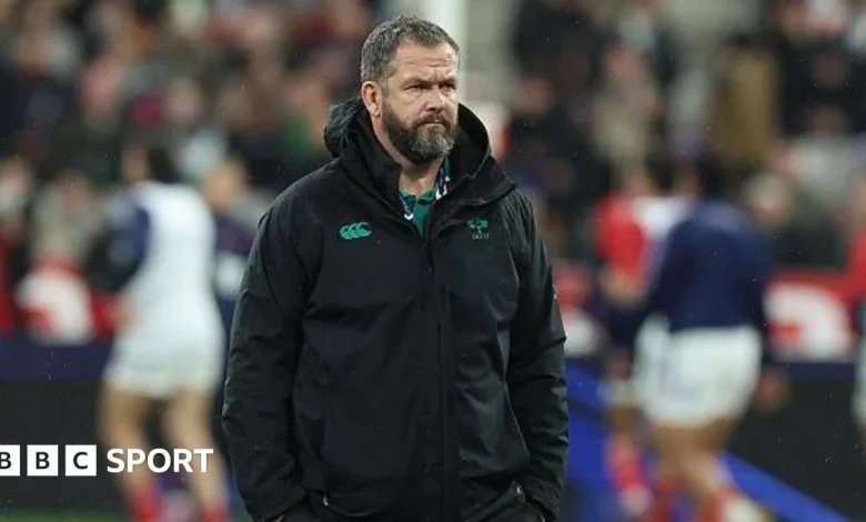 Six Nations: Loss to France 'has to stand to' Ireland says head coach Andy Farrell