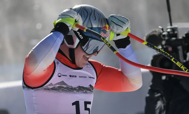 Ski alpin | Franjo von Allmen gagne encore à Crans-Montana