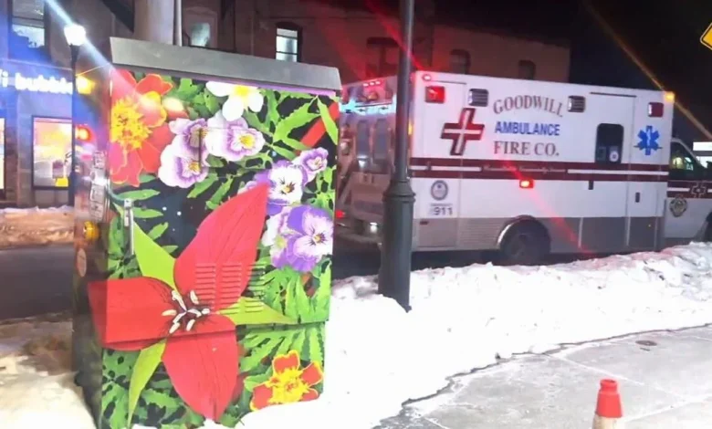 Slippery sidewalks: Melting, refreezing snow sends people tumbling