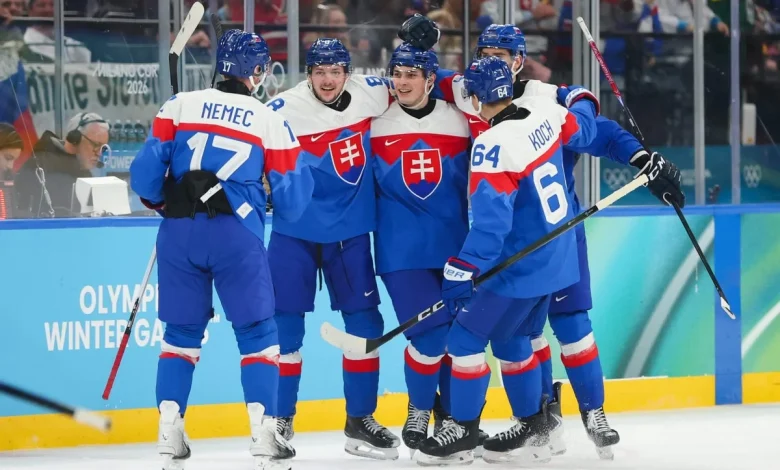 Slovakia continues magical Olympic hockey run, will play for a medal after bouncing Germany