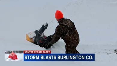 Snow piles up again after nor'easter hits South Jersey