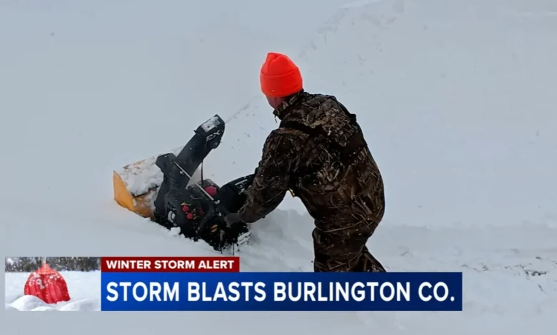 Snow piles up again after nor'easter hits South Jersey