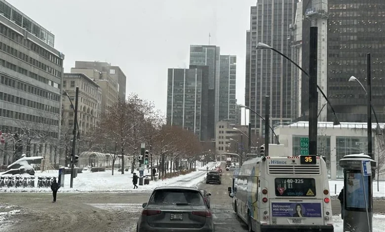 Snow to complicate Tuesday evening commute in Greater Montreal