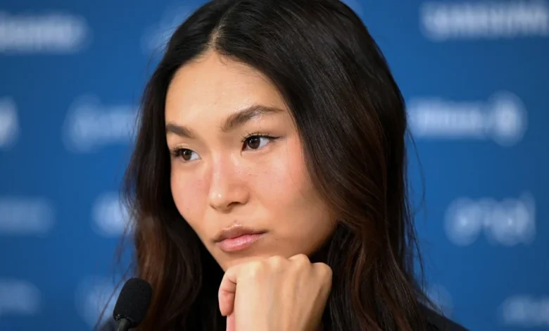 Snowboarder Chloe Kim expresses support for teammate Trump called 'a real loser'