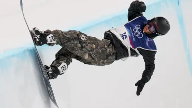 Snowboarder, figure skater going for medals