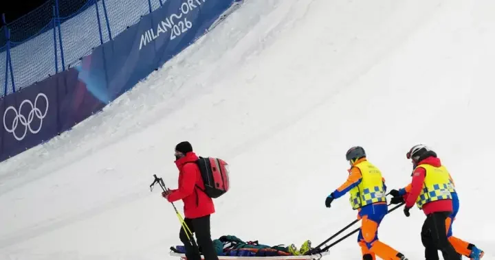 Snowstorm delays Olympic freeski big air final