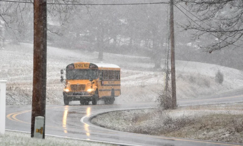 Some Maryland schools closed or delayed Monday due to snow
