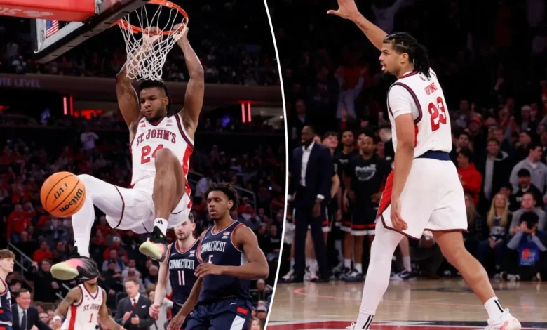 St. John's rolls past No. 3 UConn for statement Big East win