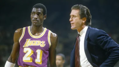 Statue outside Lakers’ arena is another first for Pat Riley, the consummate coach