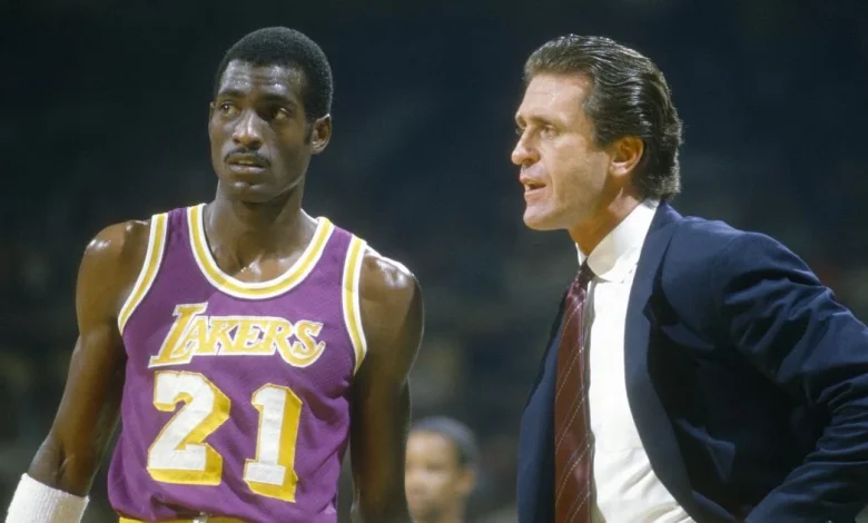 Statue outside Lakers’ arena is another first for Pat Riley, the consummate coach