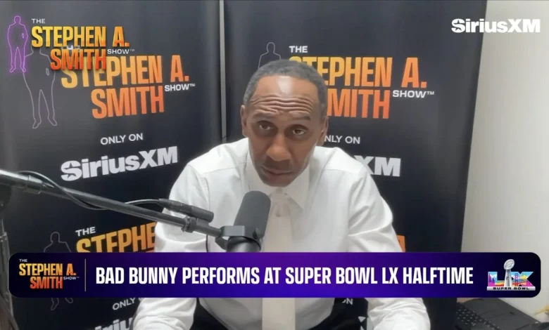 Stephen A. Smith claims critics are canceling him over Bad Bunny